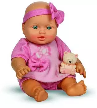 Весна. Малышка с мишуткой "Девочка" арт.В200 /4