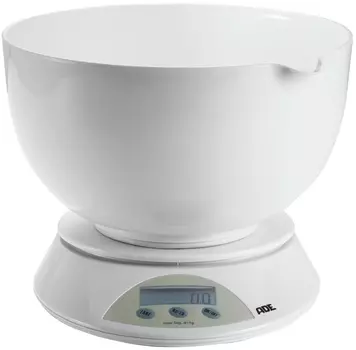 Весы кухонные электронные ADE KE707 Angelina White