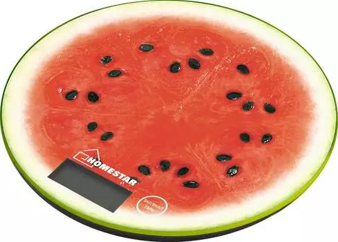 Весы кухонные электронные Homestar HS-3007S, 7 кг, арбуз
