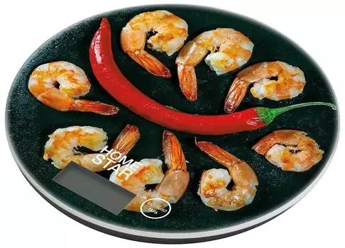 Весы кухонные электронные Homestar HS-3007S, 7 кг креветки