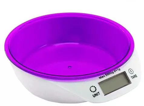 Весы кухонные электронные Irit IR-7117 фиолетовый