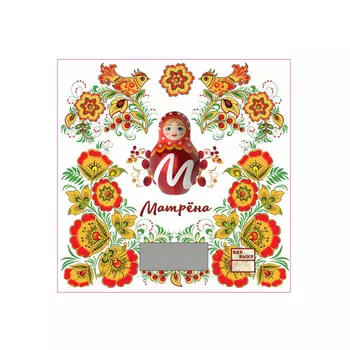 Весы кухонные электронные Матрёна MA-033 Матрешка