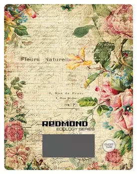 Весы кухонные электронные Redmond RS-736 макс.вес:8кг рисунок/цветы