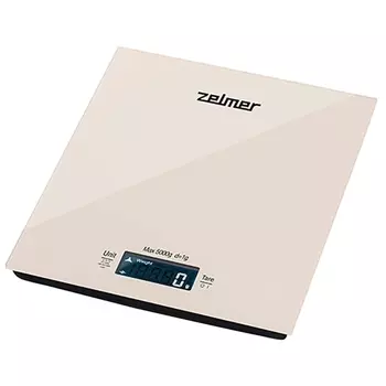 Весы кухонные электронные Zelmer ZKS1100 Ivory