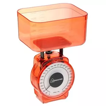 Весы кухонные Homestar HS-3004М красный