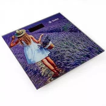 Весы напольные электронные Delta D-9237/1 Лаванда