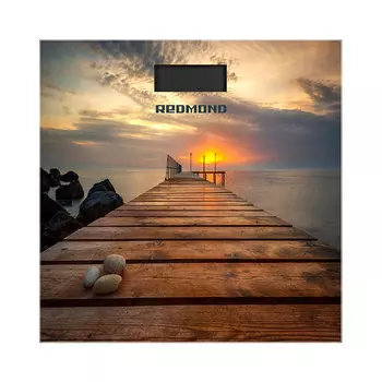 Весы напольные электронные Redmond RS-752 макс.180кг рисунок/причал