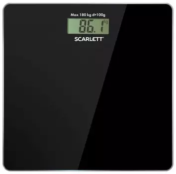 Весы напольные электронные Scarlett SC-BS33E036 макс.180кг черный
