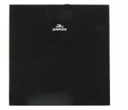 Весы напольные Добрыня DO-3016B Black