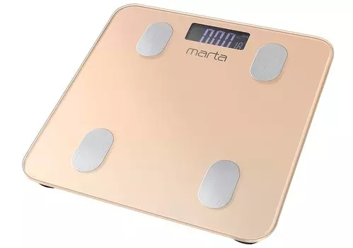 Весы напольные Marta MT-1607 золотистый опал