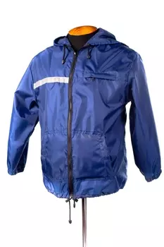Ветровка с разъёмной молнией, SM-005, Синий, 44-46