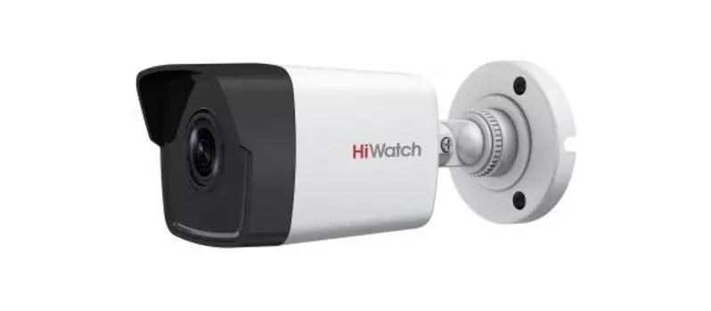 Видеокамера IP Hikvision HiWatch DS-I100 (B) 4мм белый