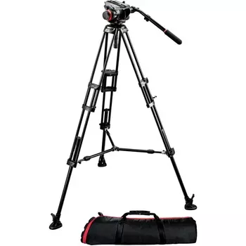 Видеокомплект Manfrotto 504HD,546BKB1 (штатив+головка)