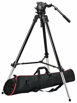 Видеокомплект Manfrotto 526,528XBK (штатив+головка+сумка)