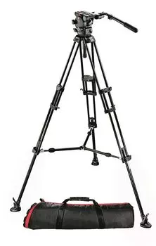 Видеокомплект Manfrotto 526,545BK-1 (штатив+головка+сумка)