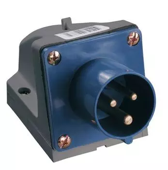 Вилка электрическая наружн. уст. 16А 2P+PE 220В IP44 ССИ-513 ИЭК PSR51-016-3