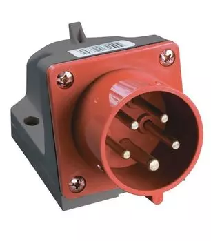 Вилка электрическая наружн. уст. 16А 3P+PE+N 380В IP44 ССИ-515 ИЭК PSR52-016-5