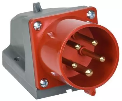 Вилка электрическая наружн. уст. 32А 3P+PE+N 380В IP44 ССИ-525 ИЭК PSR52-032-5