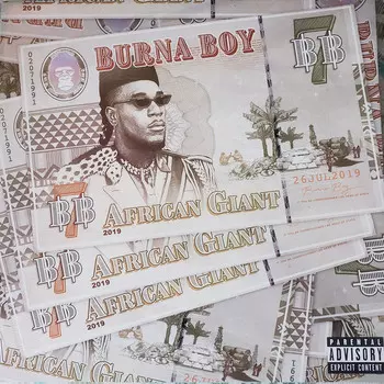 Виниловая пластинка Burna Boy, African Giant (0075678651274)