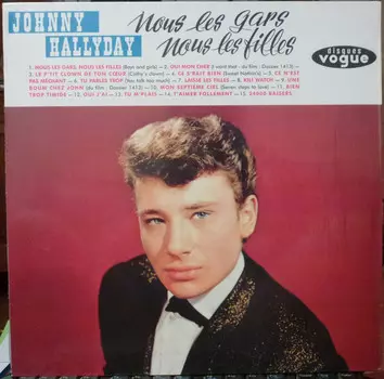 Виниловая пластинка Hallyday, Johnny, Nous Les Gars, Nous Les Filles (0190758030111)