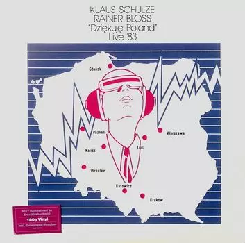 Виниловая пластинка Klaus Schulze, Dziekuje Poland Live '83 (0602557903409)