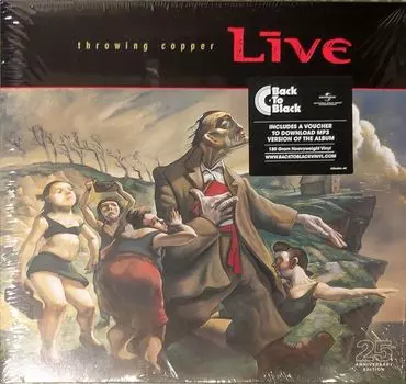 Виниловая пластинка Live, Throwing Copper (0602577532597)