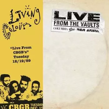 Виниловая пластинка Living Colour, Live At Cbgb'S (Limited) (0190758078816)