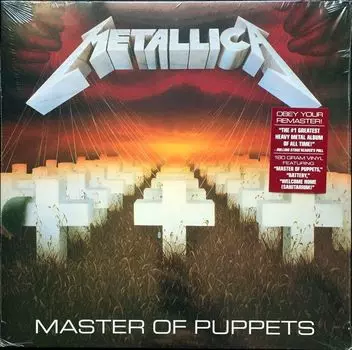Виниловая пластинка Metallica, Master Of Puppets (0602557382594)