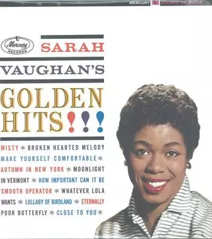 Виниловая пластинка Sarah Vaughan, Golden Hits (0602577887031)