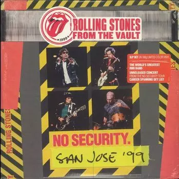 Виниловая пластинка The Rolling Stones, From The Vault: No Security - San Jose 1999 (5034504168725)