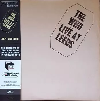 Виниловая пластинка The Who, Live At Leeds (Half Speed Vinyl) (0600753698075)
