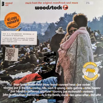 Виниловая пластинка Various Artists, Woodstock: Music From The Original Soundtrack And More, Vol. 1 (0603497853540)