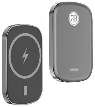 Внешний аккумулятор Bixton Power Bank MagPower 5000mAh Grey