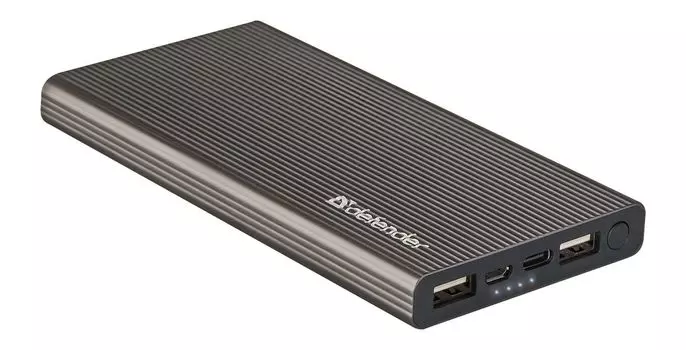 Внешний аккумулятор Defender ExtraLife Fast 10000B