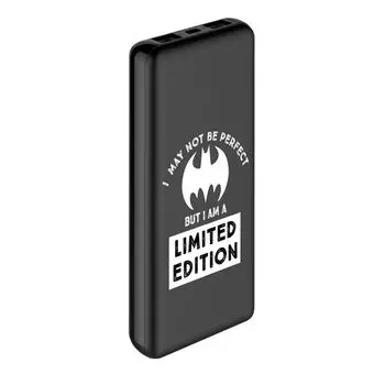 Внешний аккумулятор Deppa 10000 mAh 2 USB 1 MICRO 2.1A Li-pol черный Batman black