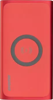 Внешний аккумулятор Digma DGPQ10G 10000mAh 3A QC PD 20W 1xUSB беспроводная зарядка красный (DGPQ10G22CRD)