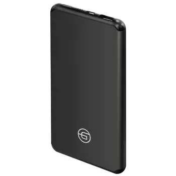 Внешний аккумулятор Ginzzu GB-3905B 5400mAh 2A/5V Black