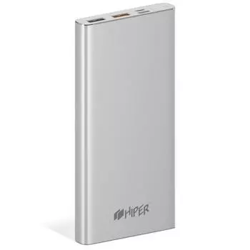 Внешний аккумулятор Hiper MPX10000 Silver