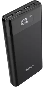 Внешний аккумулятор Hoco Power Bank B35E Entourage 30000mAh Black