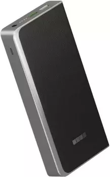 Внешний аккумулятор Interstep PB12000QC мАч 2USB/2A, QC IN/OUT, Li-POL BK