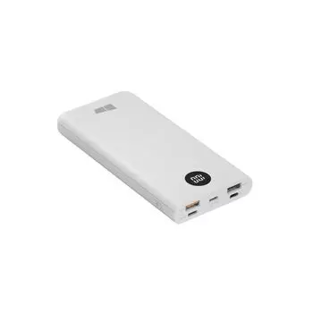 Внешний аккумулятор More choice PB31S White 10000mAh Smart 3USB 3A PD+QC3.0 быстрая зарядка белый