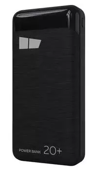 Внешний аккумулятор More choice PB33-20 20000mAh 2USB 2.1A Black