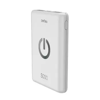 Внешний аккумулятор Perfeo Powerbank 5000 mah White (PF_B4295)