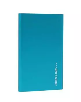 Внешний аккумулятор Red Line J01 (4000 mAh), металл, синий
