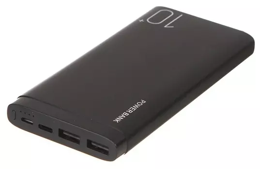 Внешний аккумулятор Red Line Power Bank RP-31 10000mAh Metal Black УТ000021518