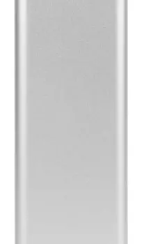 Внешний аккумулятор Rombica NEO AZ220S Quick, 22 000 мАч, алюминий, Quick Charge, доп. вход Lightning, серебристый