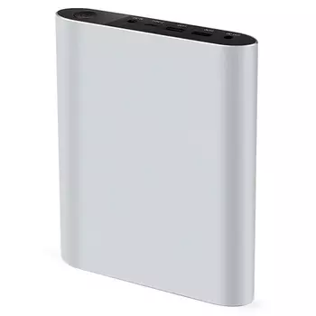 Внешний аккумулятор Rombica NEO PRO-440C 44 000 мАч алюм зарядка ноут-ов PD QCharge Type-C серебристый