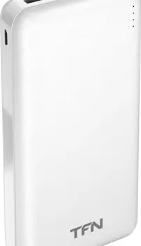 Внешний аккумулятор TFN 20.000 мач, напряжение 5В, USB-2 белый (TFN,TFN-PB-203-WH)