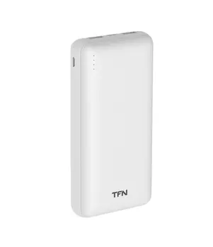 Внешний аккумулятор TFN 20.000 мач, напряжение 5В, USB-2:белый (TFN,TFN-PB-224-WH)
