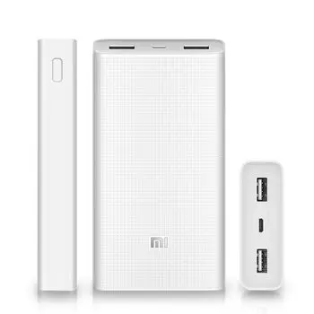 Внешний аккумулятор Xiaomi Mi Power Bank 3 Type-C 20000mAh White